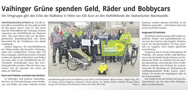 15. Radbörse in Kleinglattbach