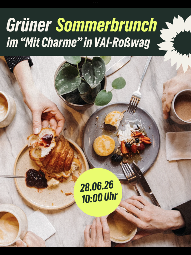 Grüner Sommerbrunch